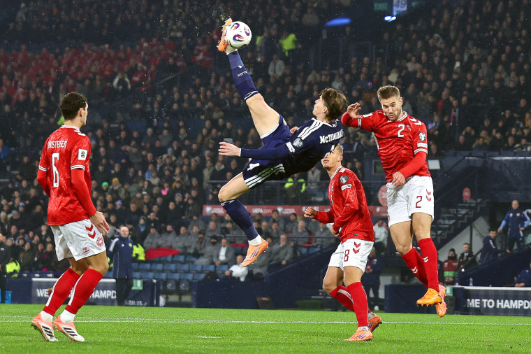 Escocia vs Dinamarca – Clasificación para la Copa Mundial de la FIFA 2026