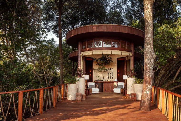 The Ritz-Carlton, Masai Mara Safari Camp. The rapid growth in lodges and camps has sometimes clashed with conservation efforts.