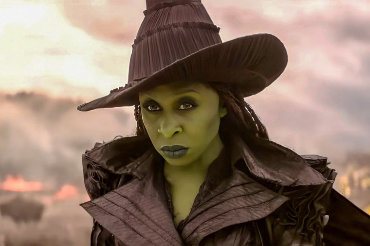 Cynthia Erivo as Elphaba in Wicked: For Good.