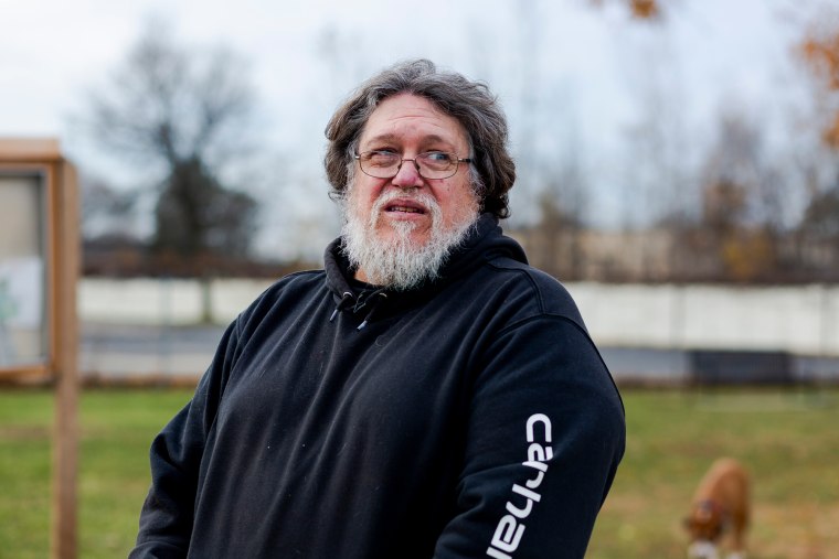 Ray Rosati stands outside