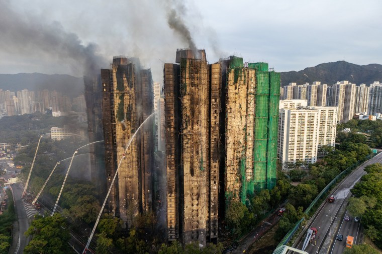 Hong Kong Building Fire