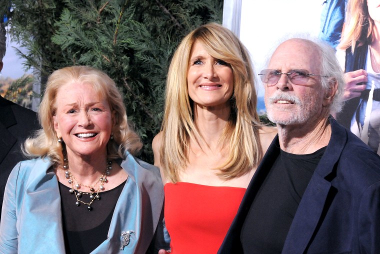 Diane Ladd, Laura Dern e Bruce Dern no Los Angeles 