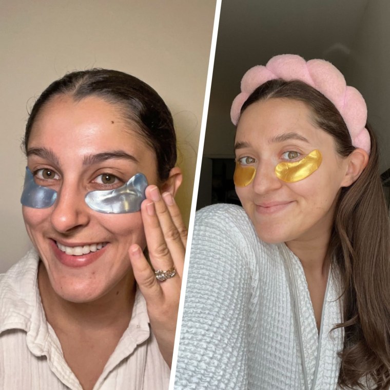 The Grace & Stella Under Eye Masks come in a variety of colors and feel soothing on.