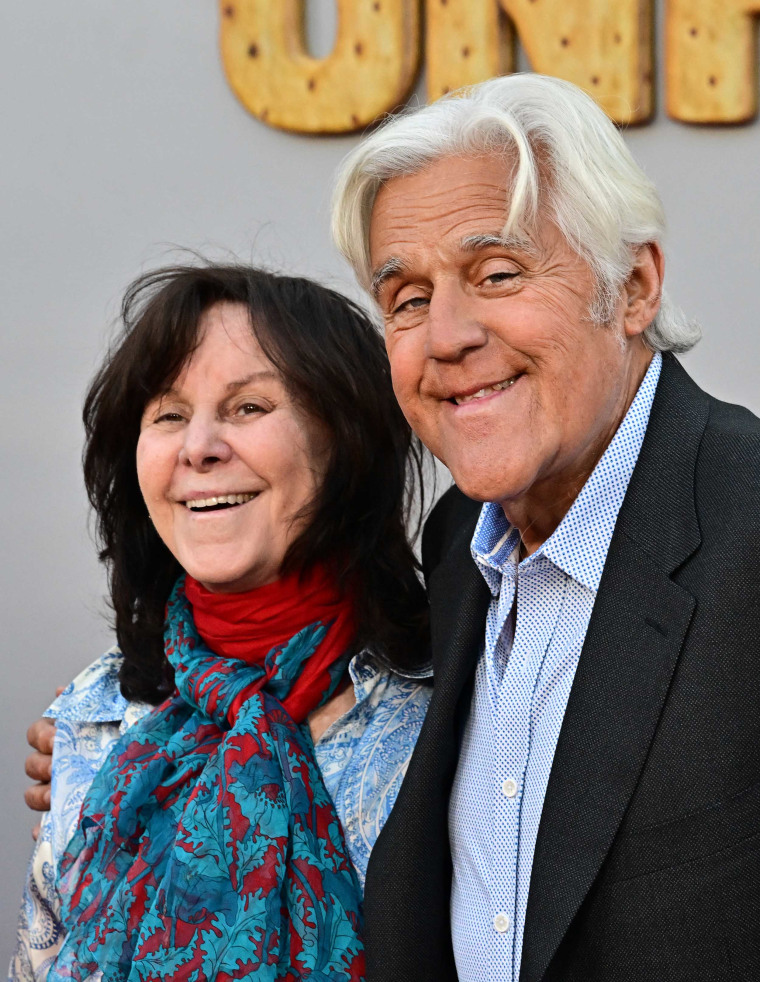 Jay Leno Shares Update on Wife