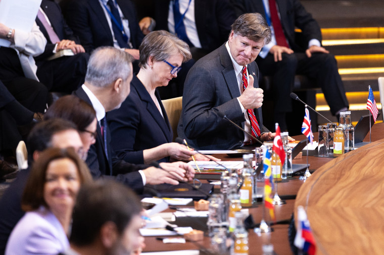 NATO Foreign Ministers Meet In Brussels