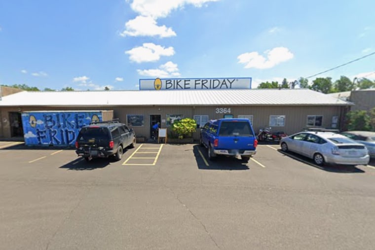 Bike Friday, a manufacturer of custom bicycles in Eugene, Ore