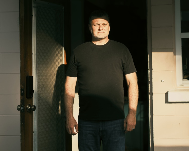 Chris Woods at his home in Lakeland, Fla.