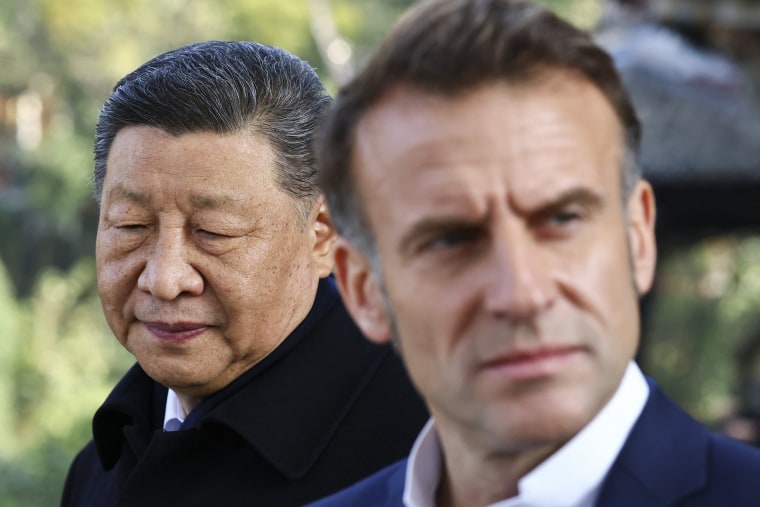 Image: TOPSHOT-CHINA-FRANCE-DIPLOMACY