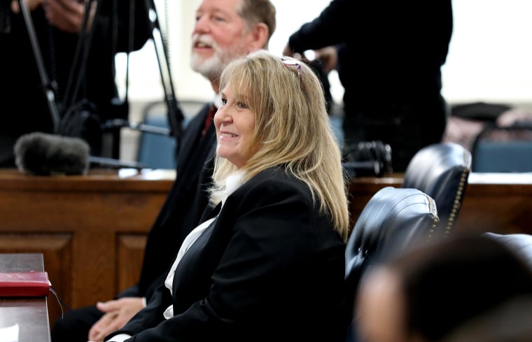 Former Colleton County Clerk of Court Mary Rebecca "Becky" Hill in St. Matthews, S.C. last year.