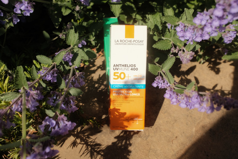 La Roche-Posay's Anthelios sunscreen from France.