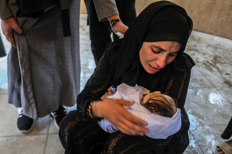 Palestinian baby dies of cold in Gaza