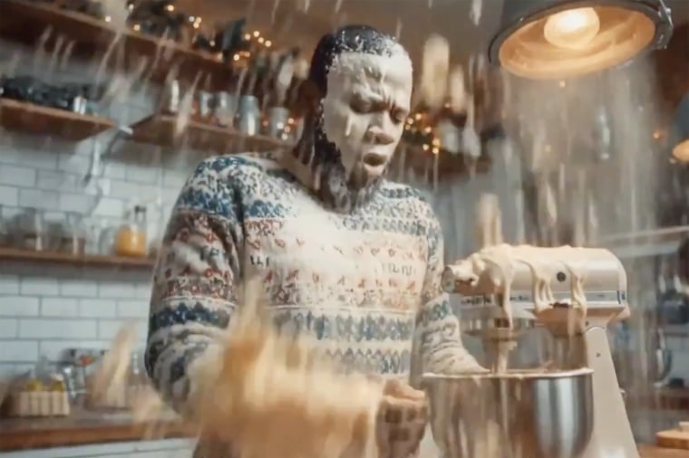 The commercial, made up of AI-produced clips of Christmas disasters, has been removed from platforms.