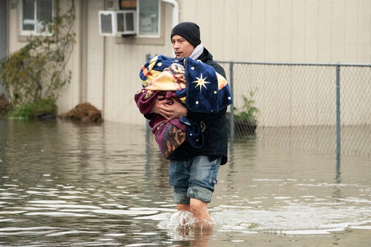 Atmospheric river brings rain and flooding to the Pacific Northwest