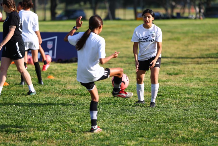 Destaque da comunidade do Soccer Forward dos EUA