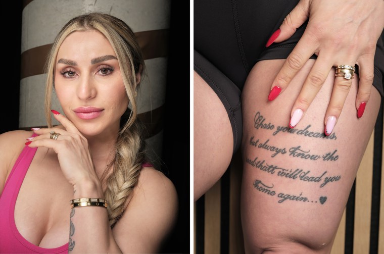 Karimi said working out became her main passion and also her therapy.