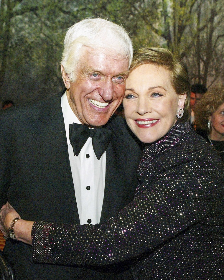 Dick Van Dyke and Julie Andrews.