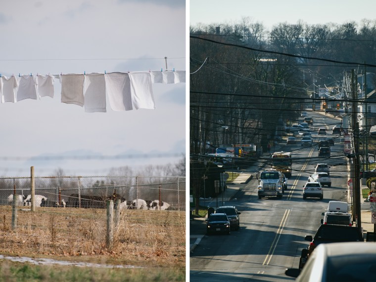 Split image of Shippensburg, Penn.