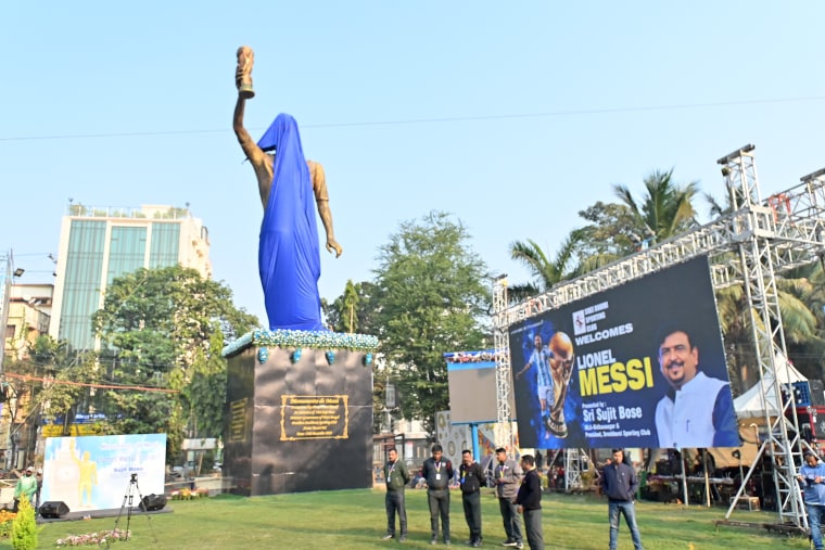 Image: Lionel Messi Visits India