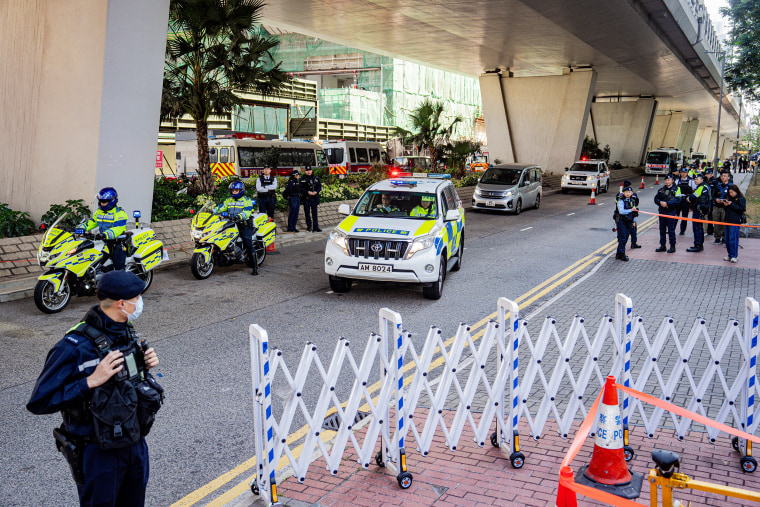 Image: HONG KONG-CHINA-POLITICS-COURT