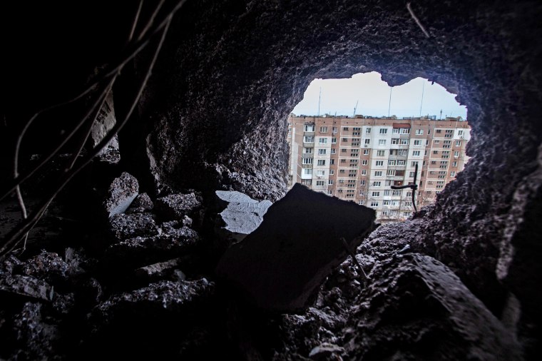 Russian Drone Hits Neighbor's Building In Sumy