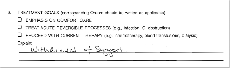 Alex Maze's health deteriorated in October 2000 and he was taken off life support. He died at 19 months old.