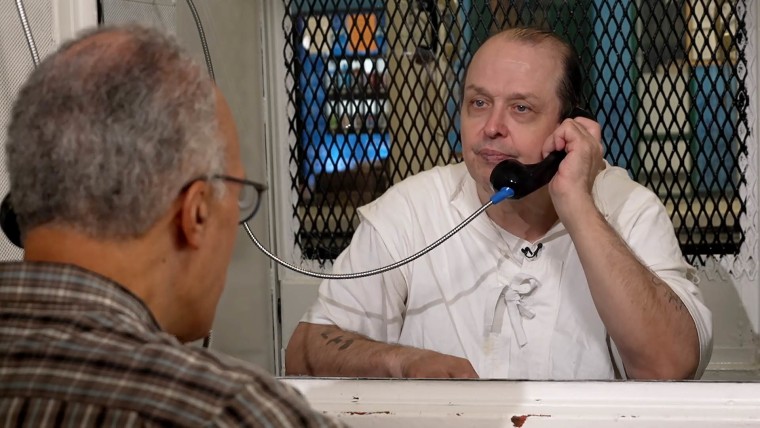 on death row at the Polunsky Unit in Livingston, Texas.