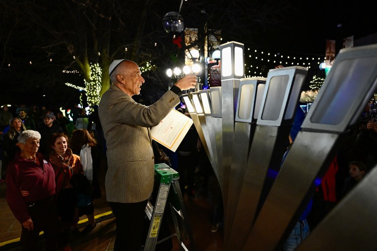 Denver Menorah Lighting