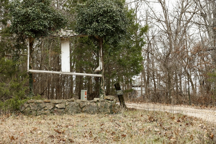 Outside of the location known as "Camp Bell" 