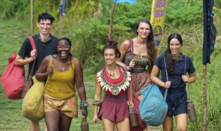 The final 5, Rizo Velovic, Kristina Mills, Savannah Louie, Sage Ahrens-Nichols and Sophi Balerdi.