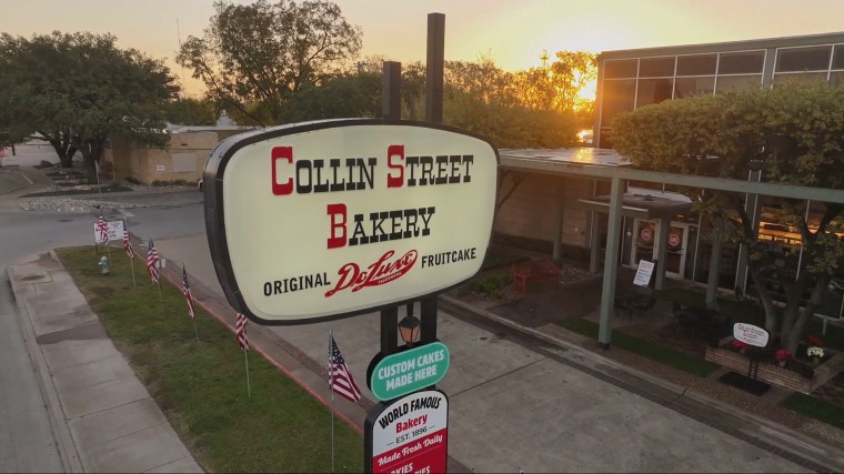 An exterior shot of Colin Street Bakery.