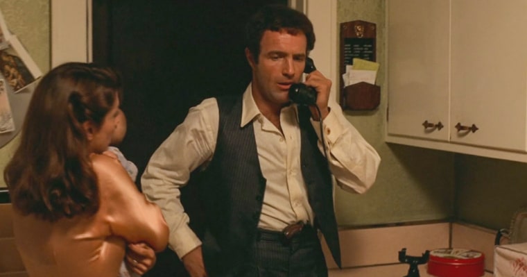 A shot of Colin Street Bakery's fruit cake featured in The Godfather.