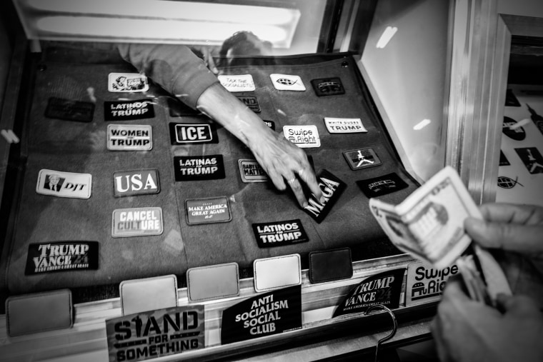 Various patches on display for sale