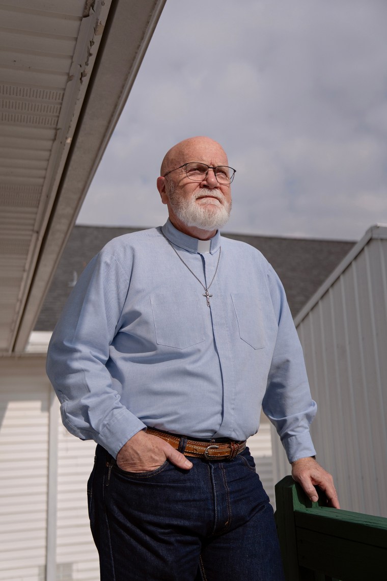 Brian Wharton, a United Methodist Church pastor, was a police detective when he investigated Robert Roberson in 2002.