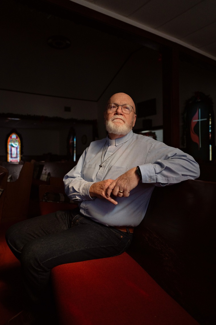 Brian Wharton's church in Onalaska, Texas, is 16 miles from the prison where Robert Roberson is incarcerated on death row. He says he visits Roberson monthly to pray together.