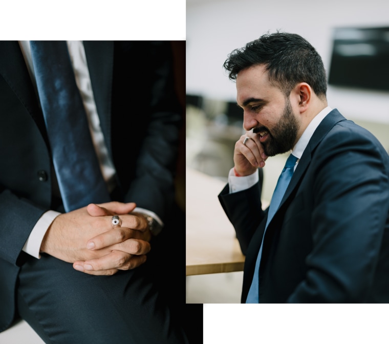 Mayor-elect Zohran Mamdani at his transition office in New York on Dec. 10, 2025.