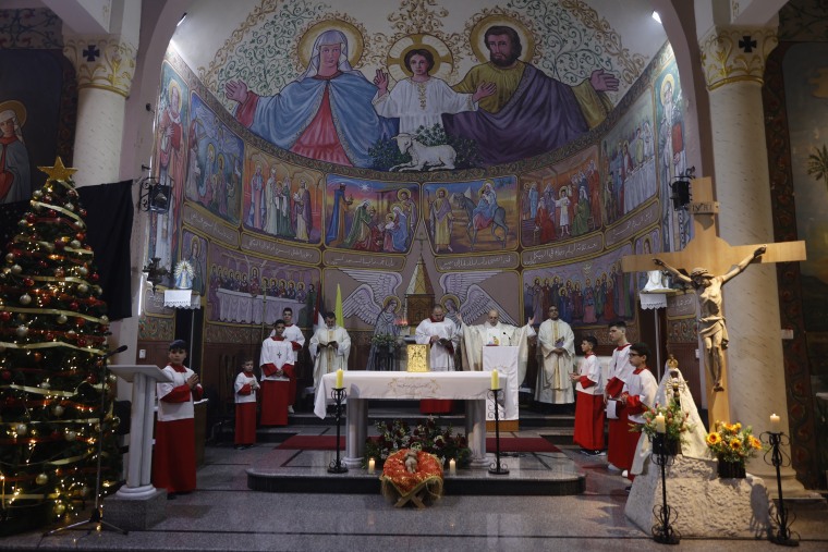 Foto: *** Bestpix *** topshot-palestina-israel-conflito-religião-natal