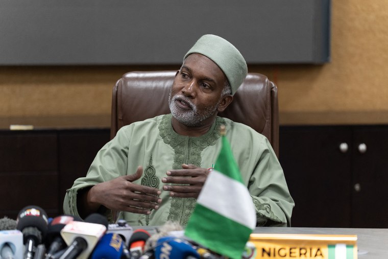 Nigeria's Foreign Minister Yusuf Tuggar 