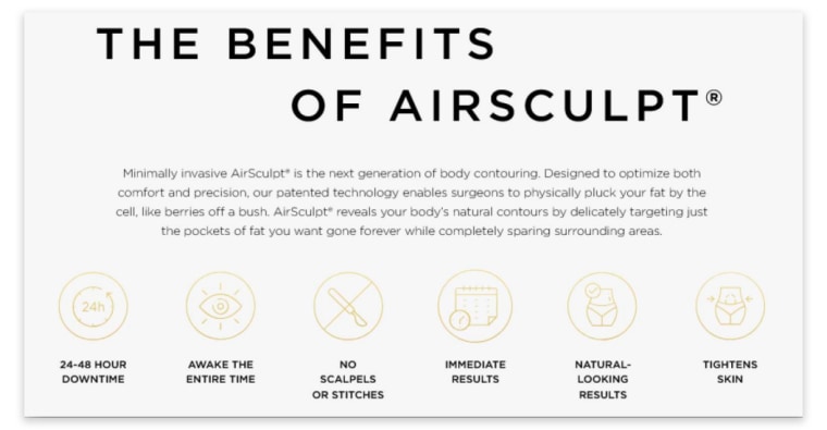 Elite Body Sculpture promove sua marca AirSculpt