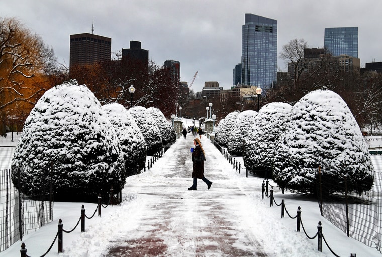 Tormenta de nieve de diciembre.