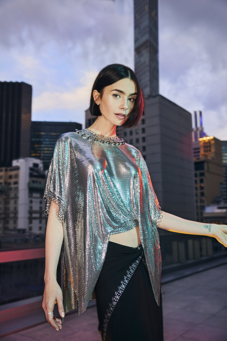 Look at this bean! Pictured: Lily Collins.