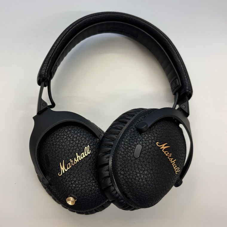 Marshall over-ear headphones on a light background