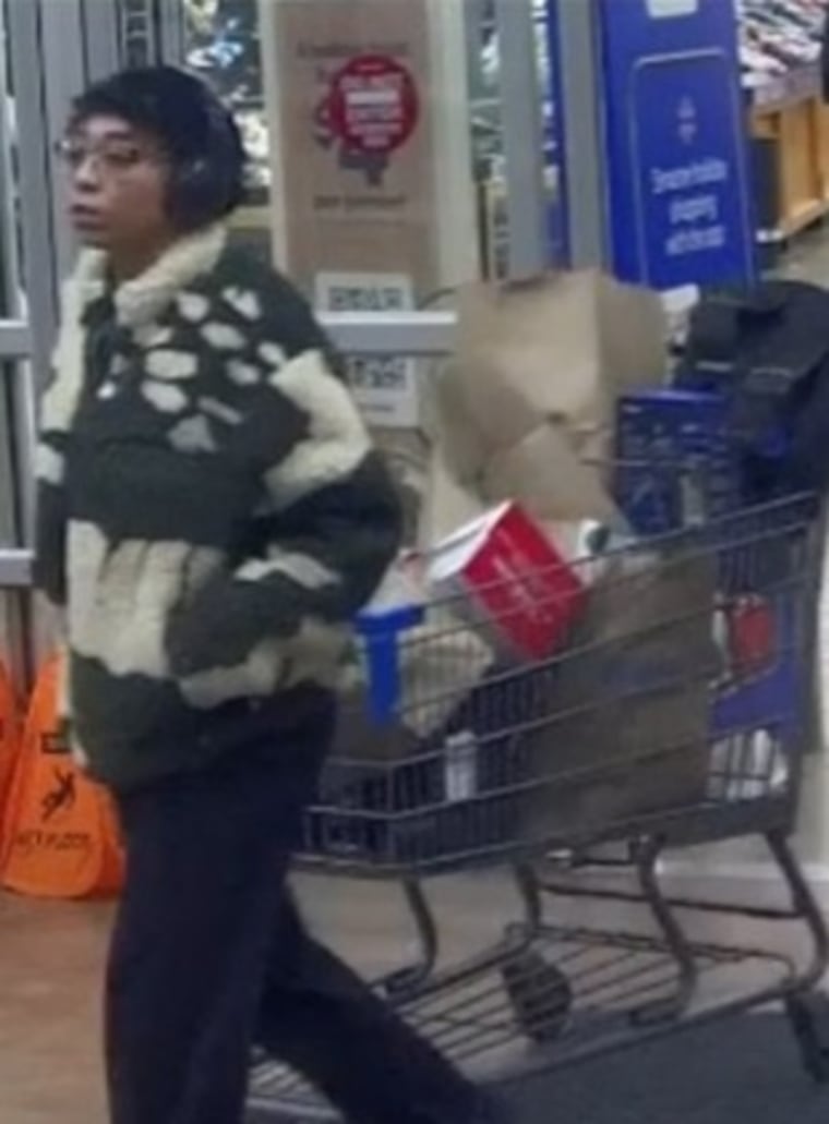 Alleacya in Walmart on Nov. 17.