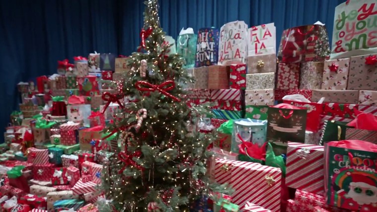 There was no shortage of gifts.