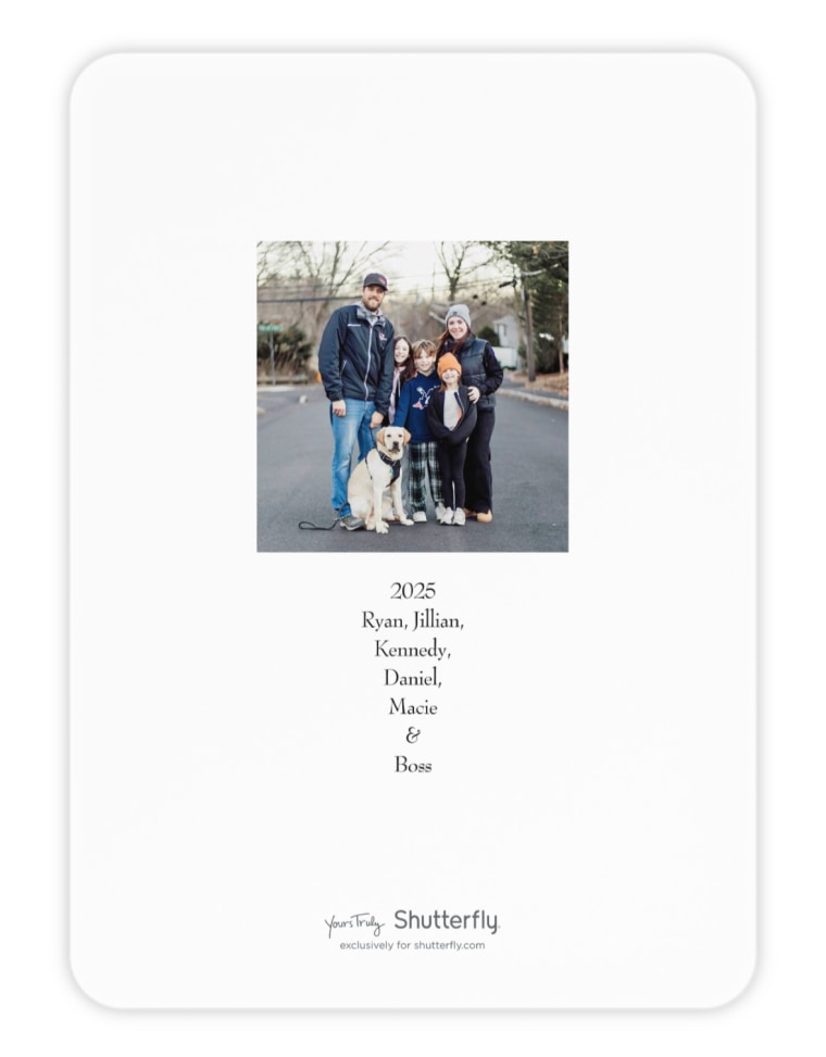 The Lynch family holiday card.