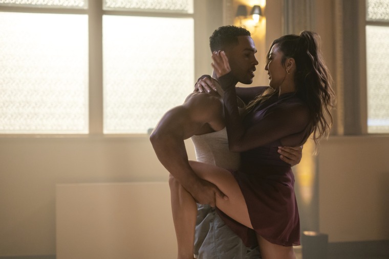 Lucien Laviscount as Alfie, Ashley Park as Mindy "Emily in Paris."