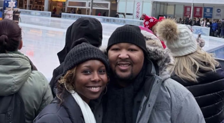 Marquitta Foster and Justin Waddell have plenty of reason to smile.