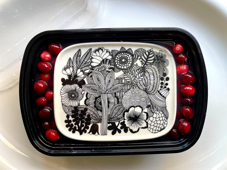 Soak your cranberries for 12 to 24 hours, just like Grandma Lillian did.