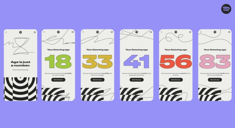 Spotify Wrapped 2025 includes the user's "Listening Age."