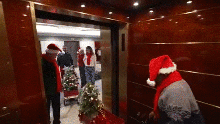 Entrega especial dos duendes do Papai Noel HOJE!