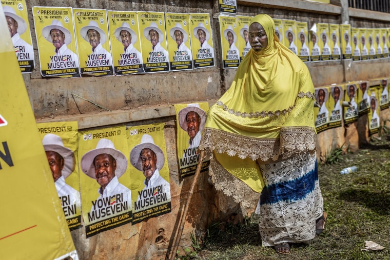 Image: UGANDA-POLITICS-ELECTION